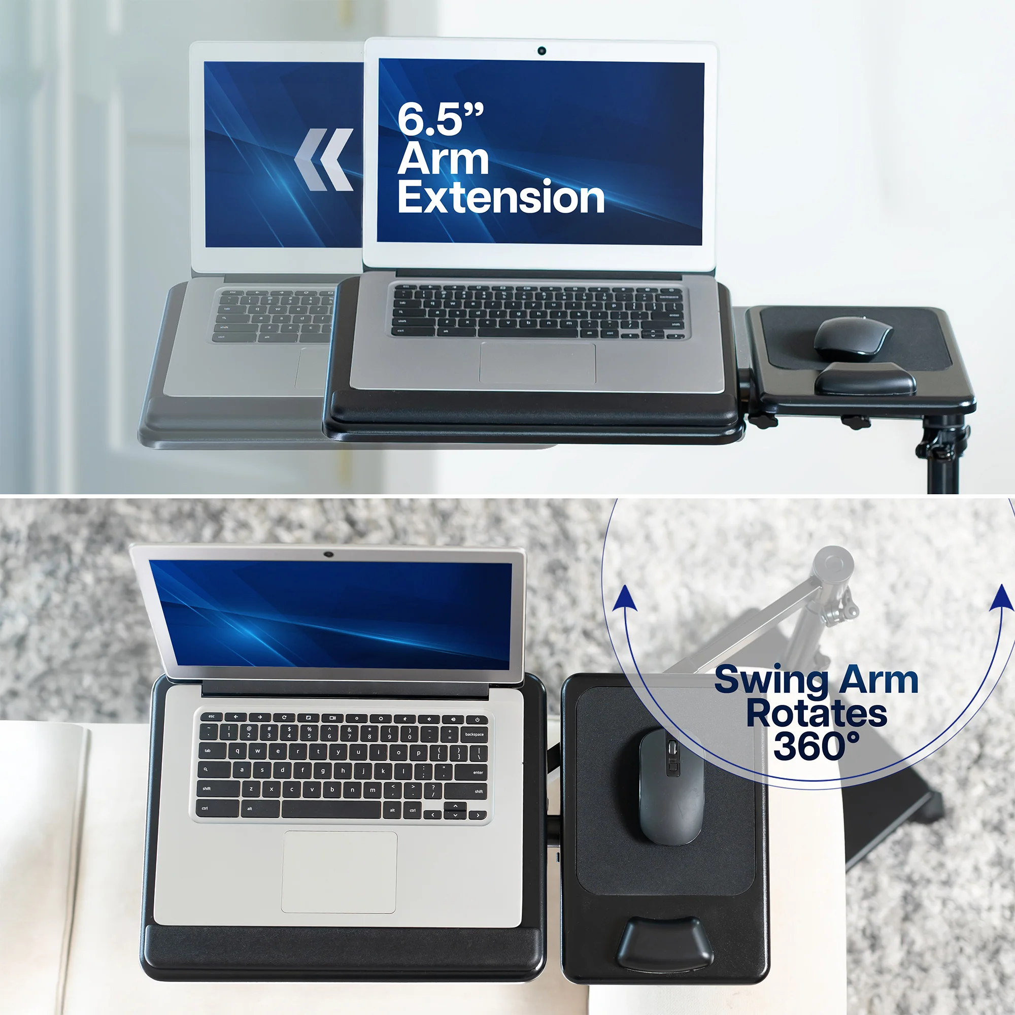 Laptop Cart with Extension Arm - Image 4