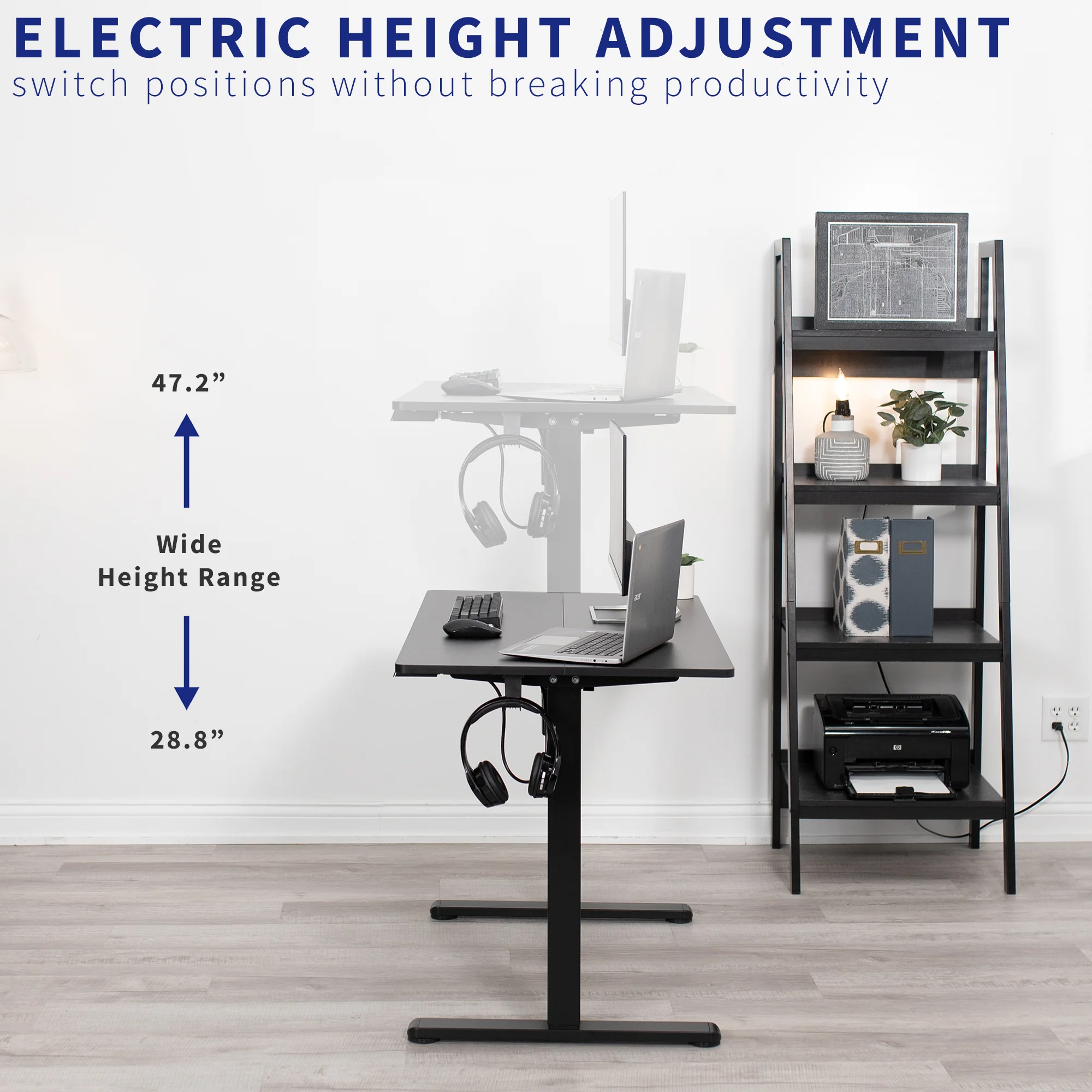 40" x 24" Electric Desk - Image 3