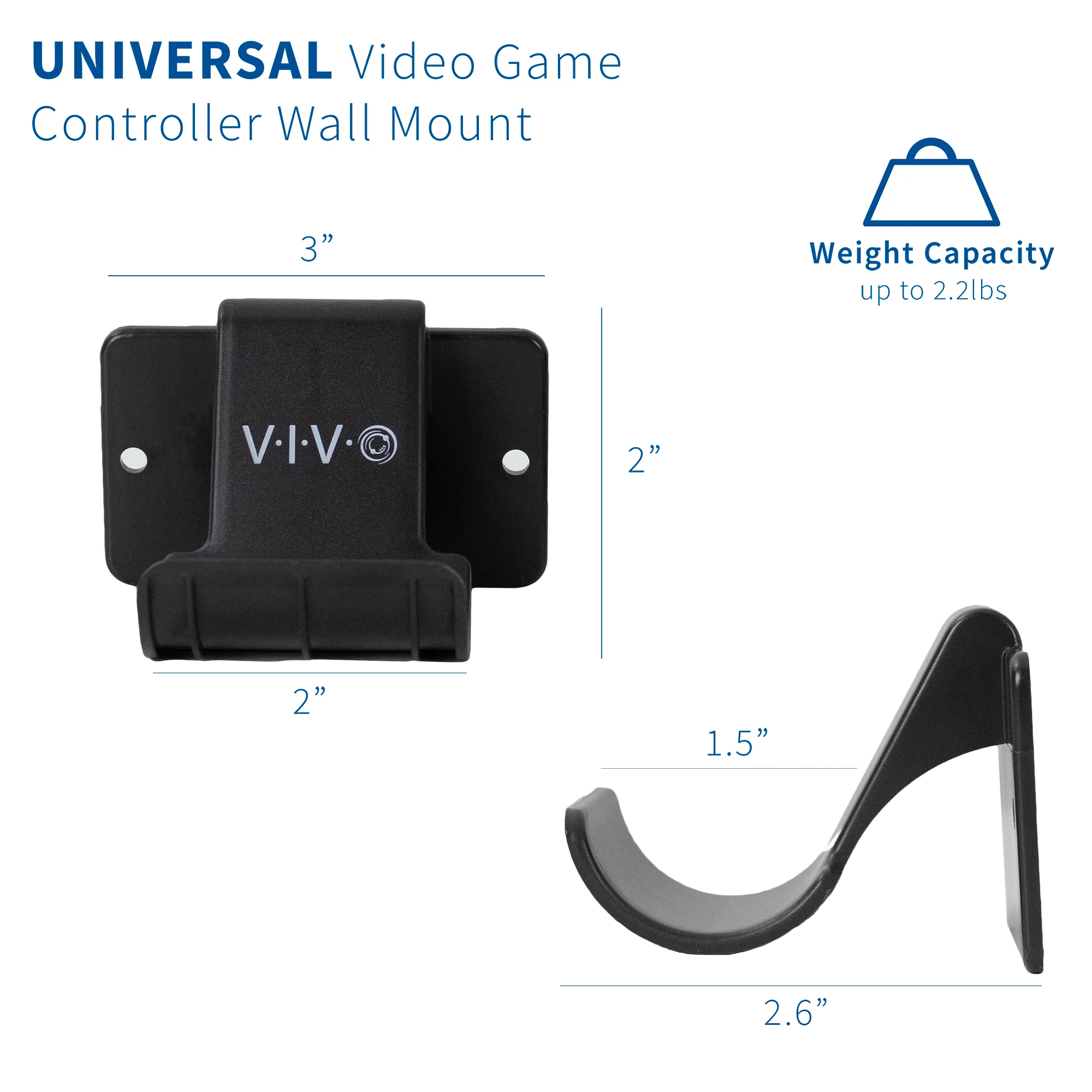 Video Game Controller Wall Mount (2 Pack) - Image 3