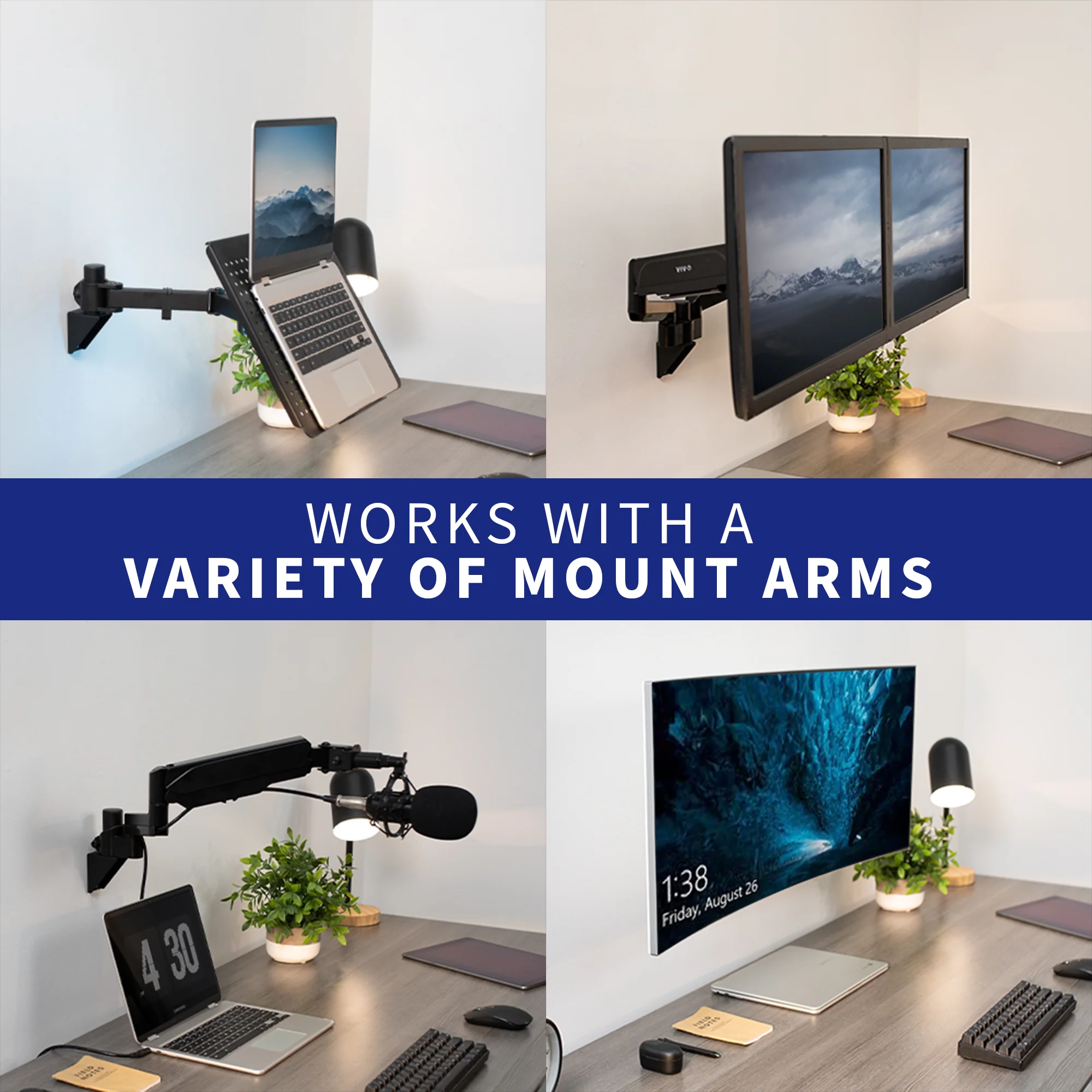 Monitor Mount to Wall Conversion Bracket - Image 7