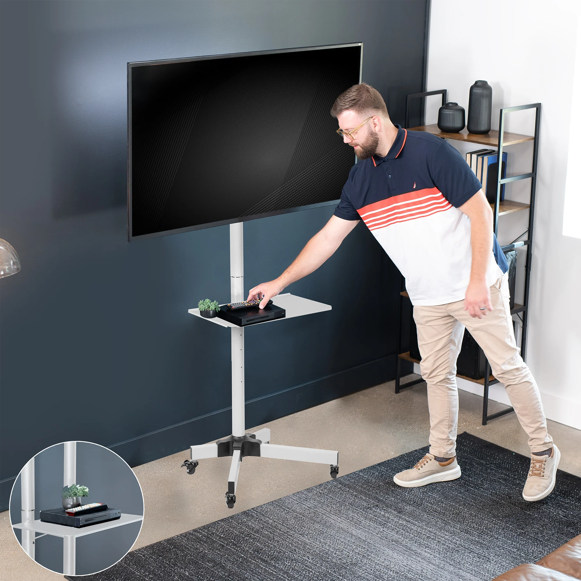 TV Cart for 13" to 60" Screens - Image 11