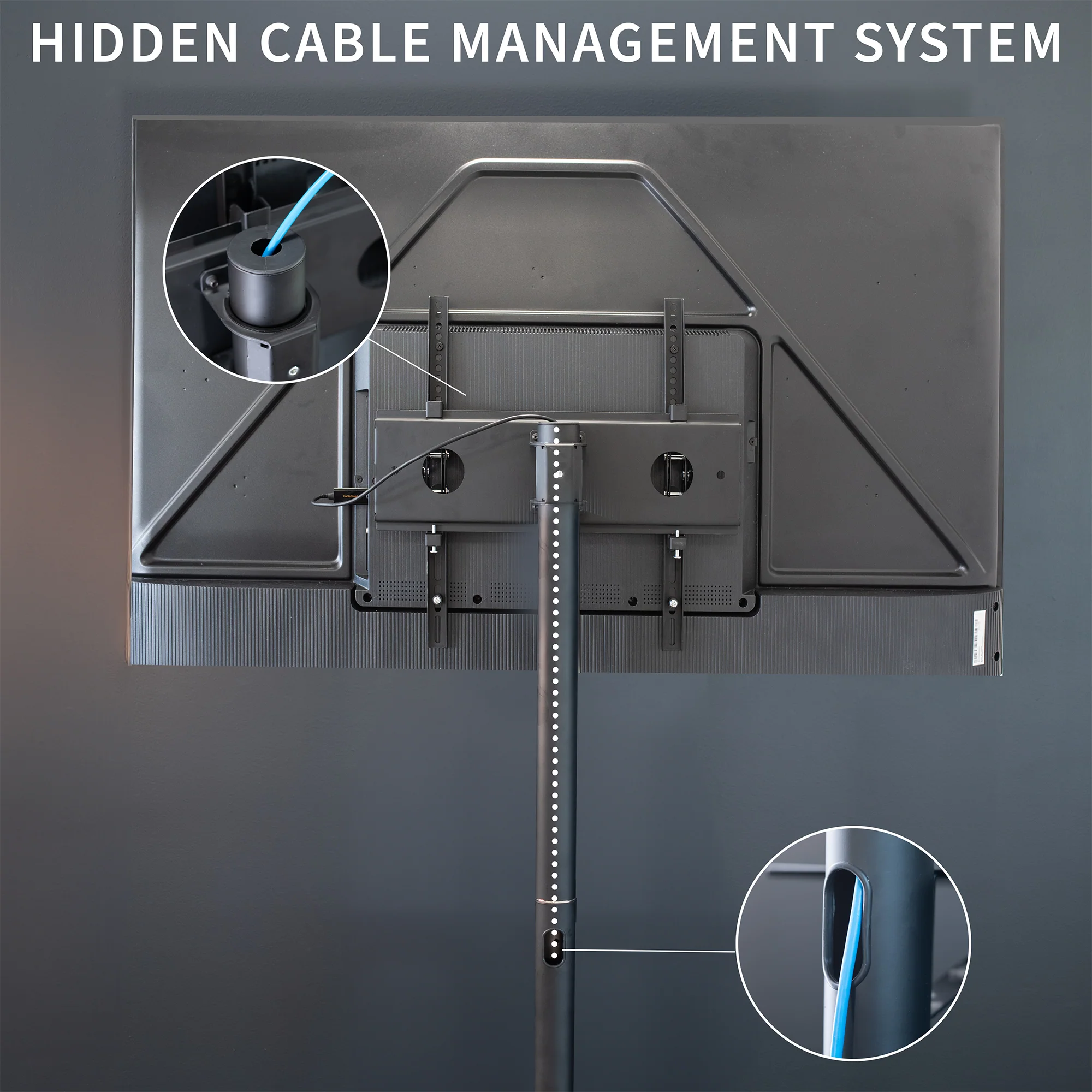 TV Cart for 13" to 60" Screens - Image 7