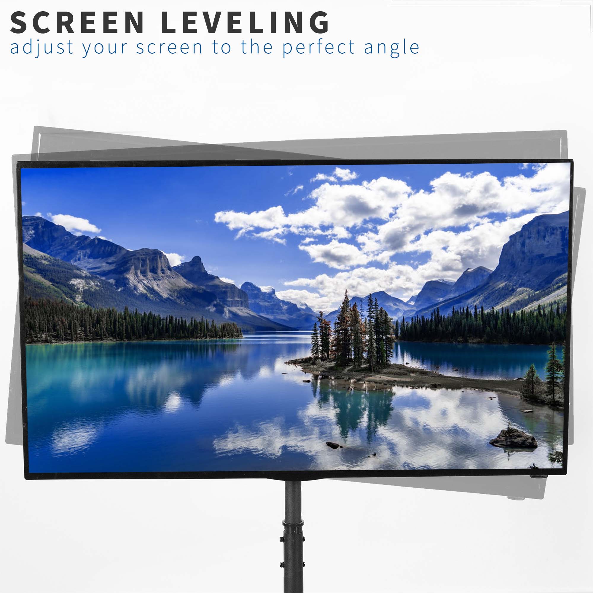 TV Stand for 13" to 50" Screens with Shelf - Image 5