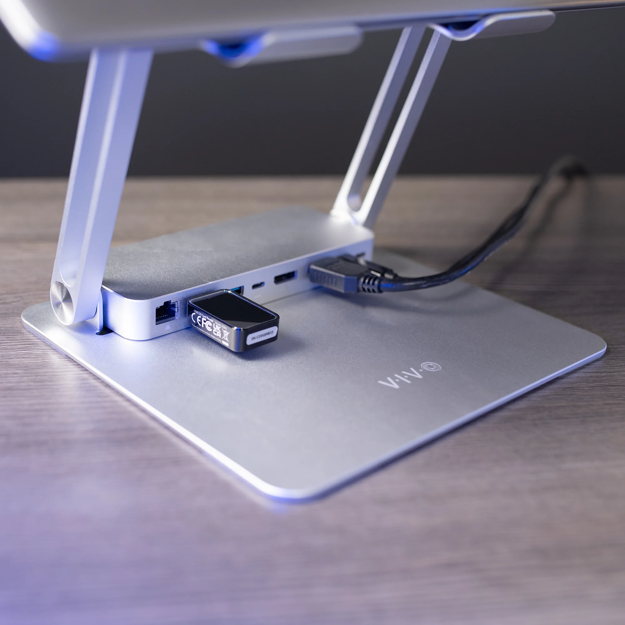Aluminum Laptop Riser Docking Station - Image 9